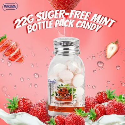 Classic Triangle Transparent Bottle Mint Candy Zero Sugar