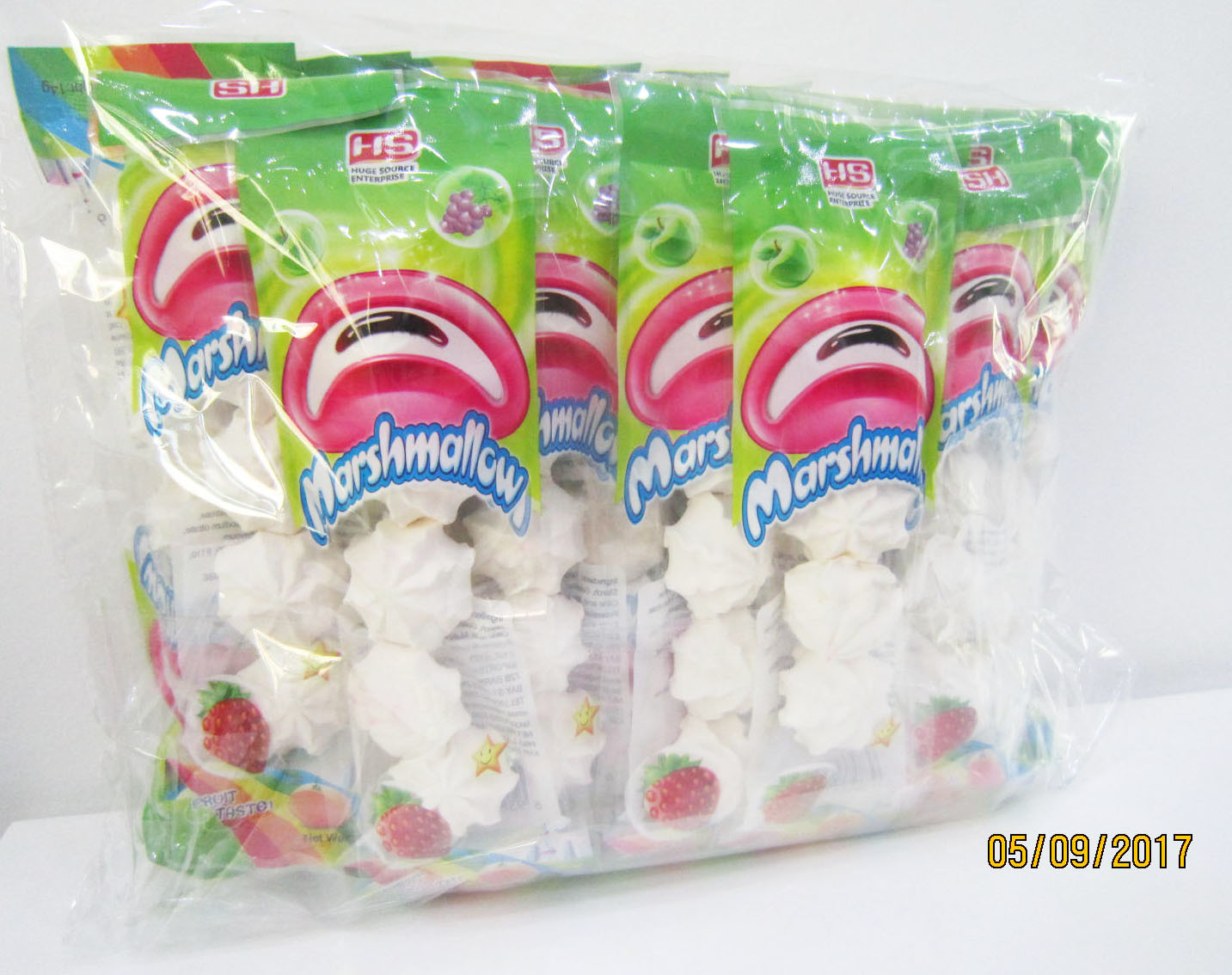 Buned Marsh Shape Kẹo Marshmallow, Marshmallows mềm và ngọt cá nhân