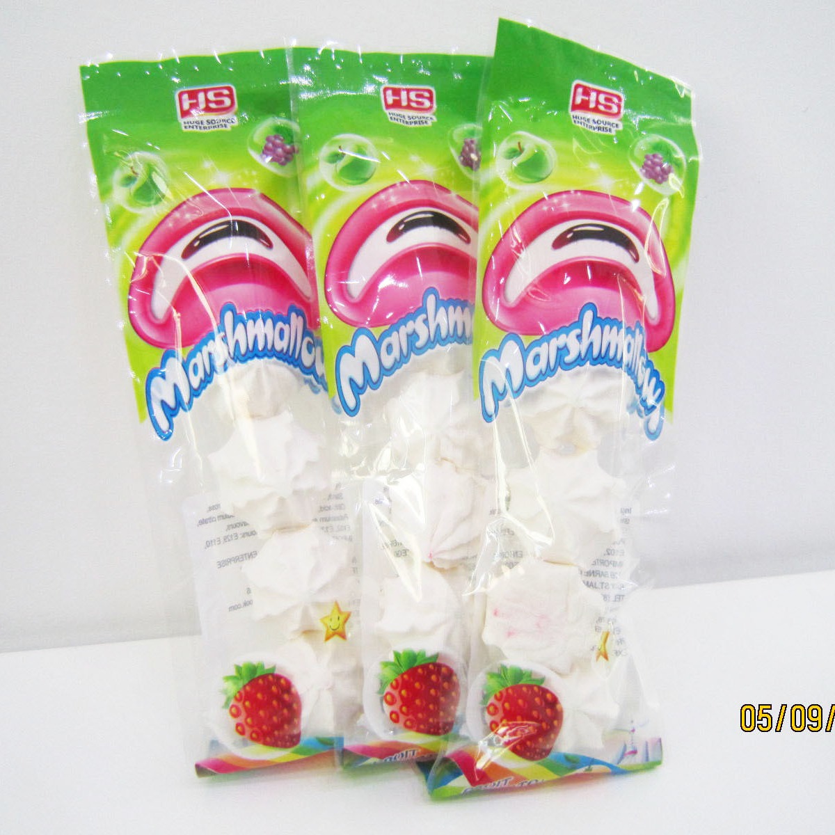 Buned Marsh Shape Kẹo Marshmallow, Marshmallows mềm và ngọt cá nhân